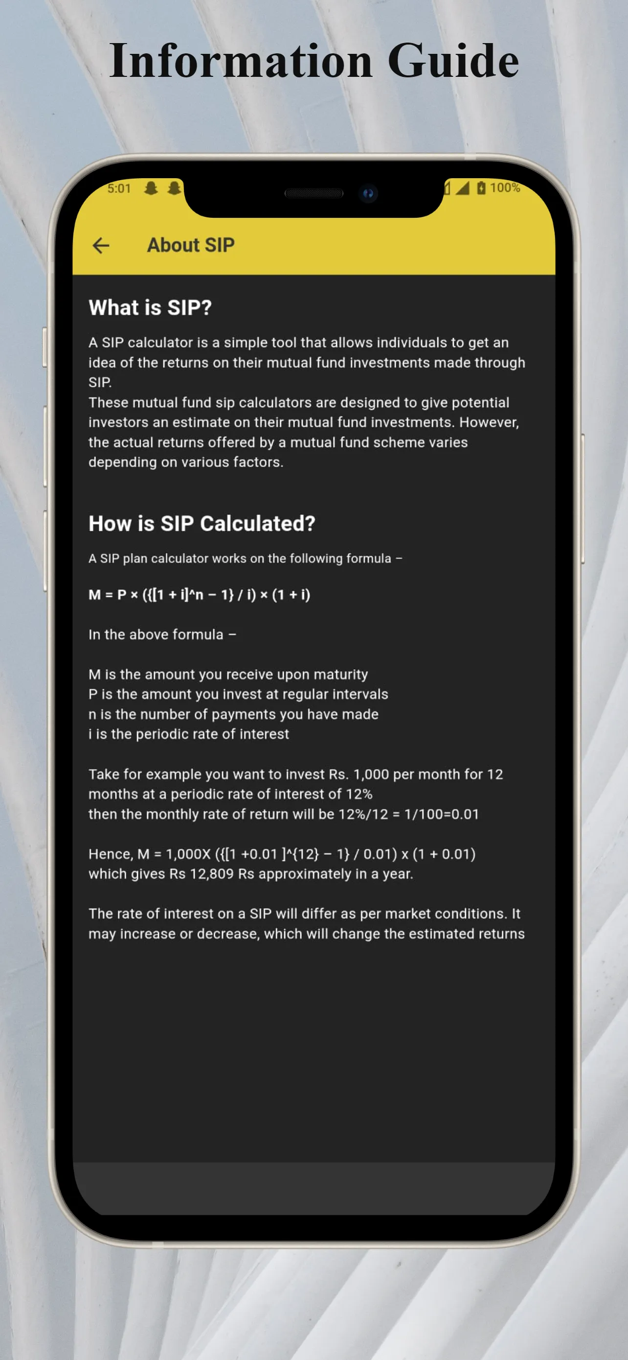 Compound Interest Calculator | Indus Appstore | Screenshot