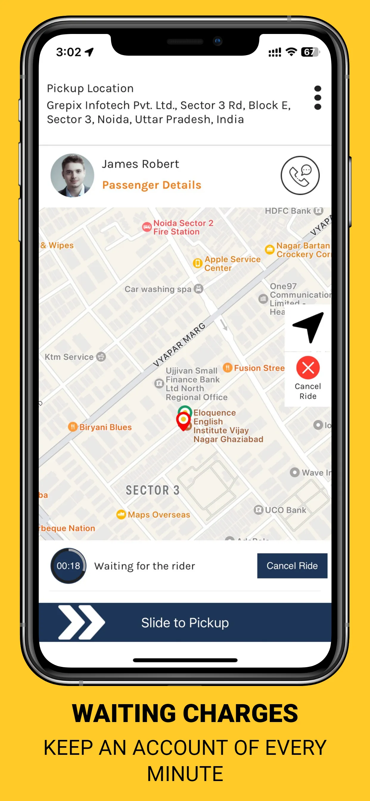 HireMe - Taxi app for Drivers | Indus Appstore | Screenshot