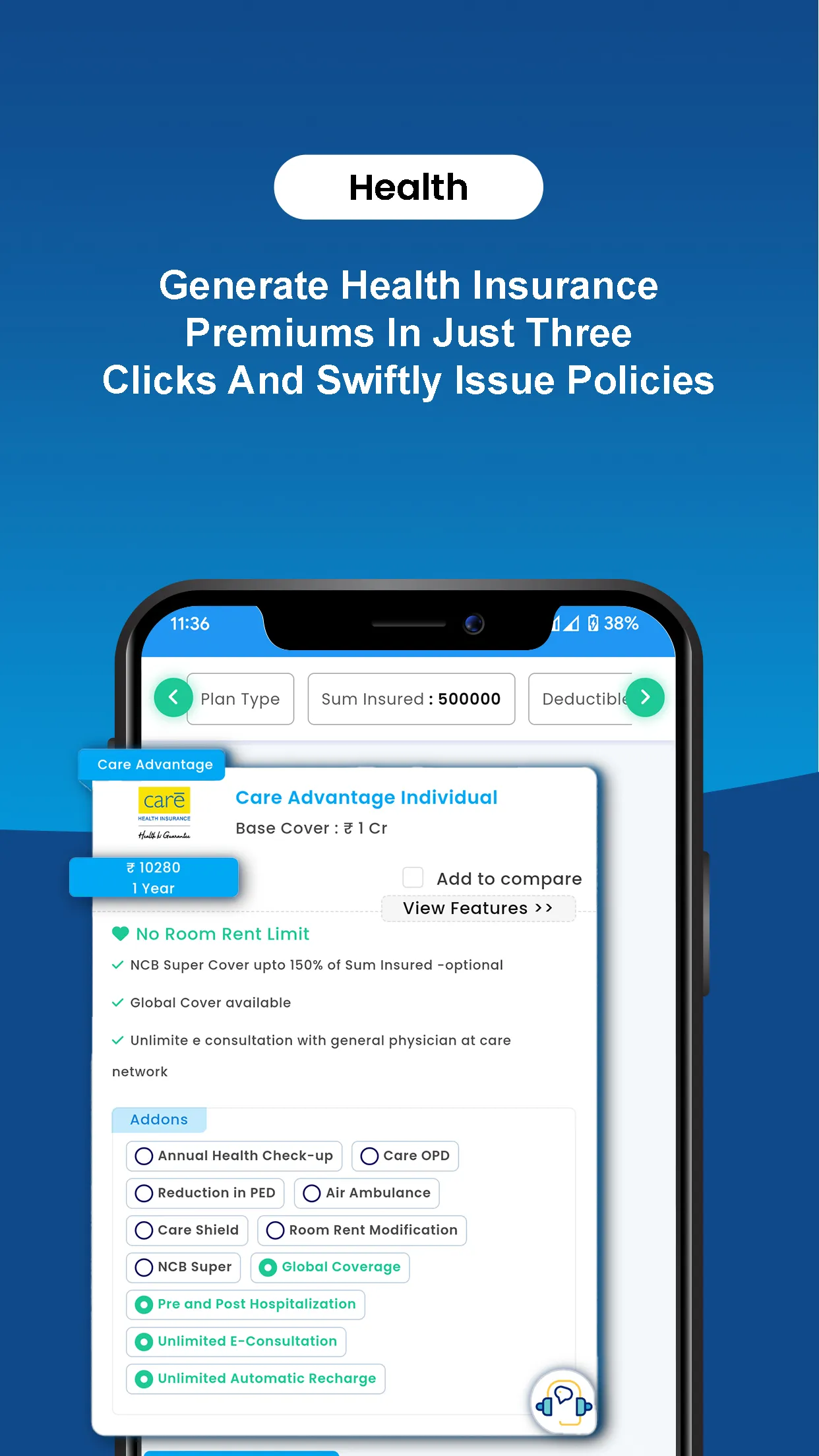 Square Insurance - Buy & Renew | Indus Appstore | Screenshot