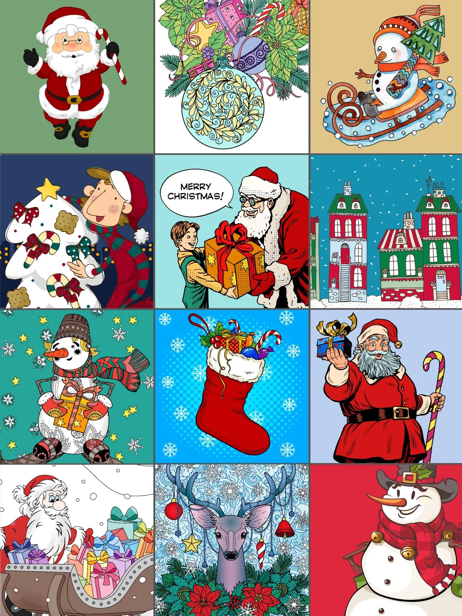 2022  Christmas Coloring Book | Indus Appstore | Screenshot