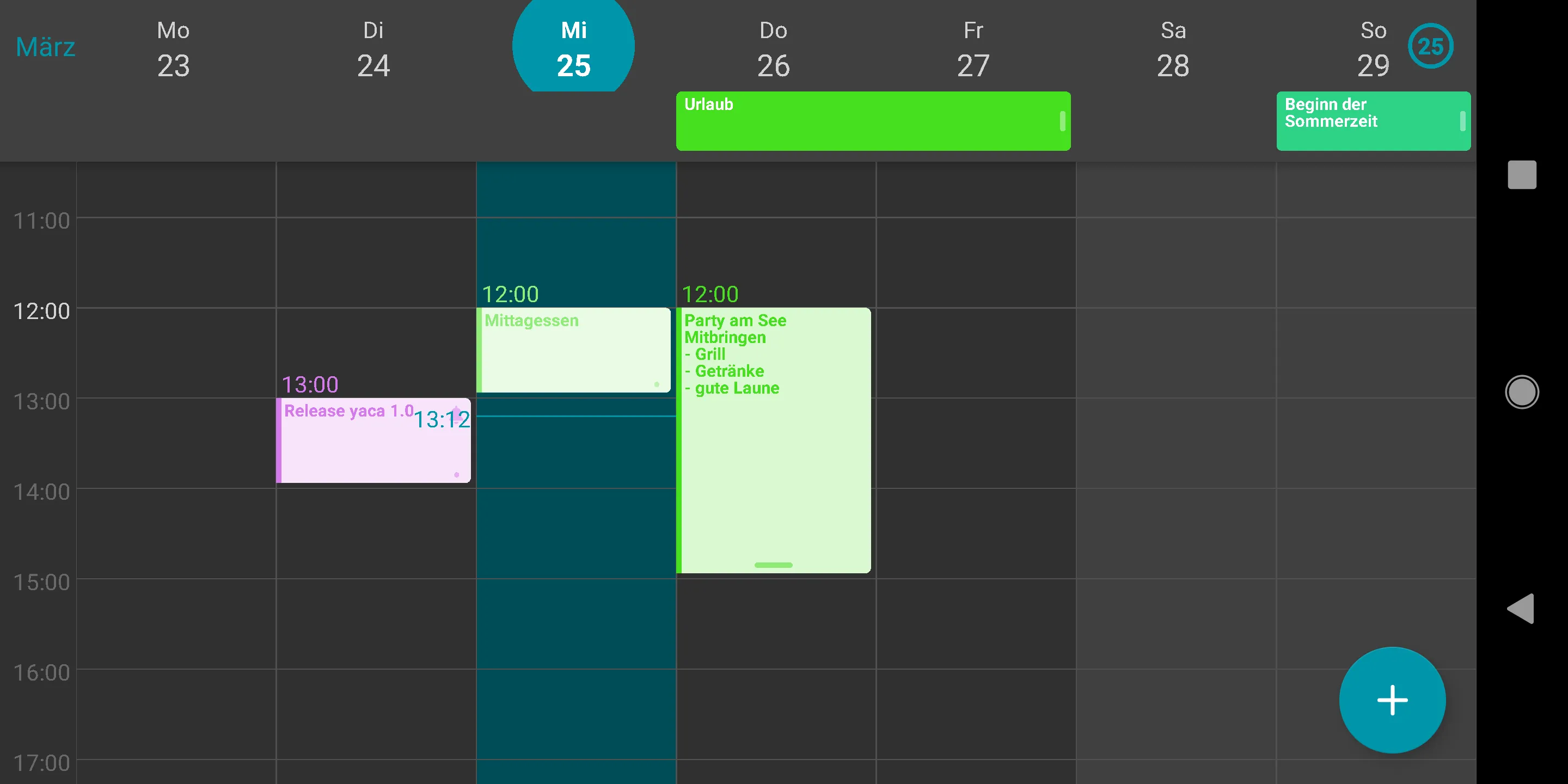 Yaca: Yet another calendar app | Indus Appstore | Screenshot