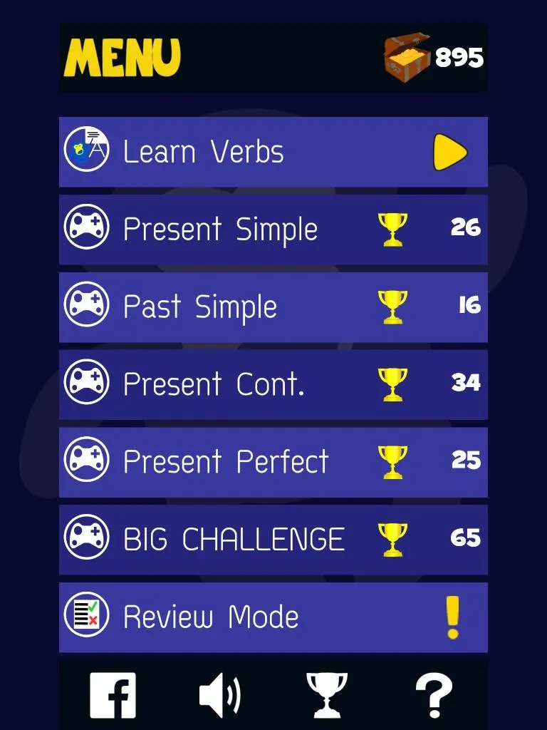 English Tenses & Verbs Smash | Indus Appstore | Screenshot