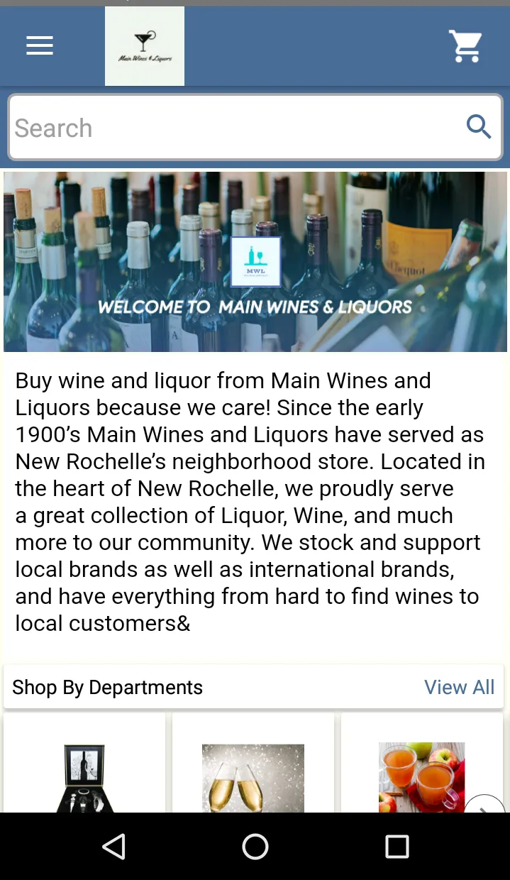 Main Wines & Liquors | Indus Appstore | Screenshot