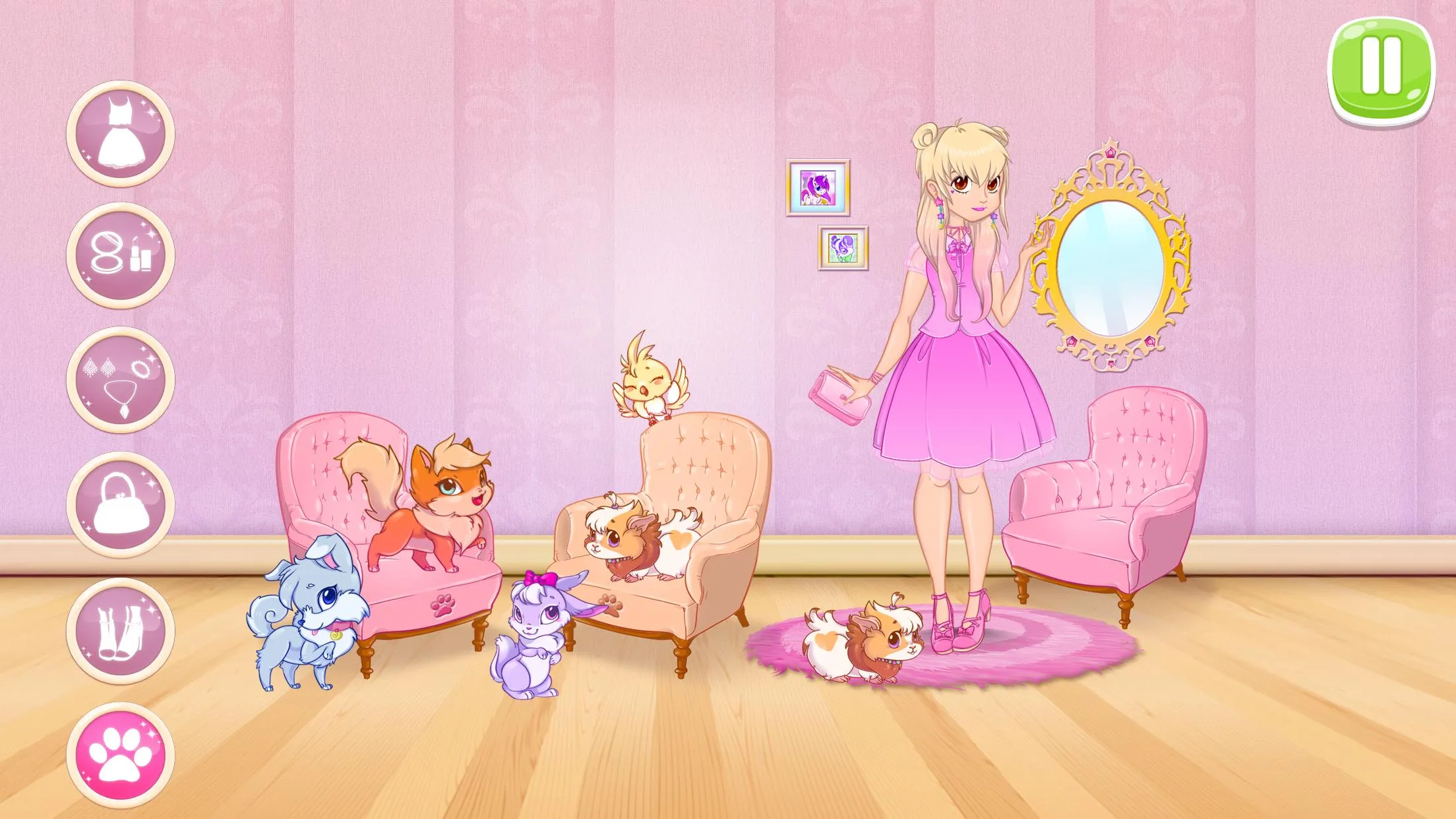 Dress Up The Lovely Princess | Indus Appstore | Screenshot