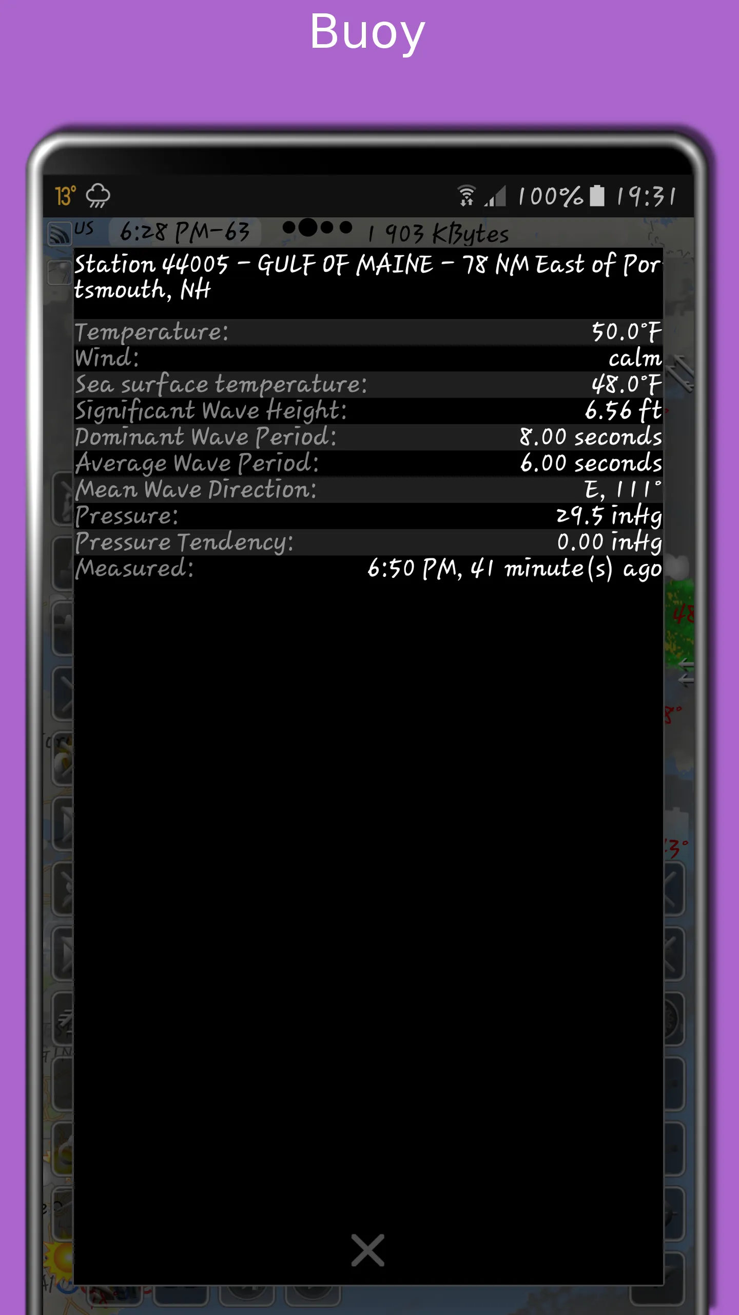eMap HDF: weather & earthquake | Indus Appstore | Screenshot