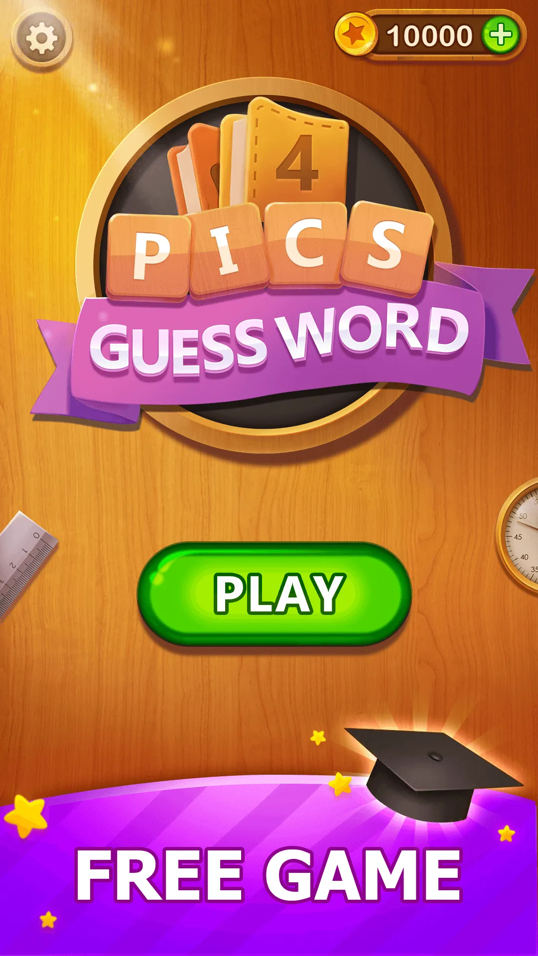 4 Pics Guess Word -Puzzle Game | Indus Appstore | Screenshot