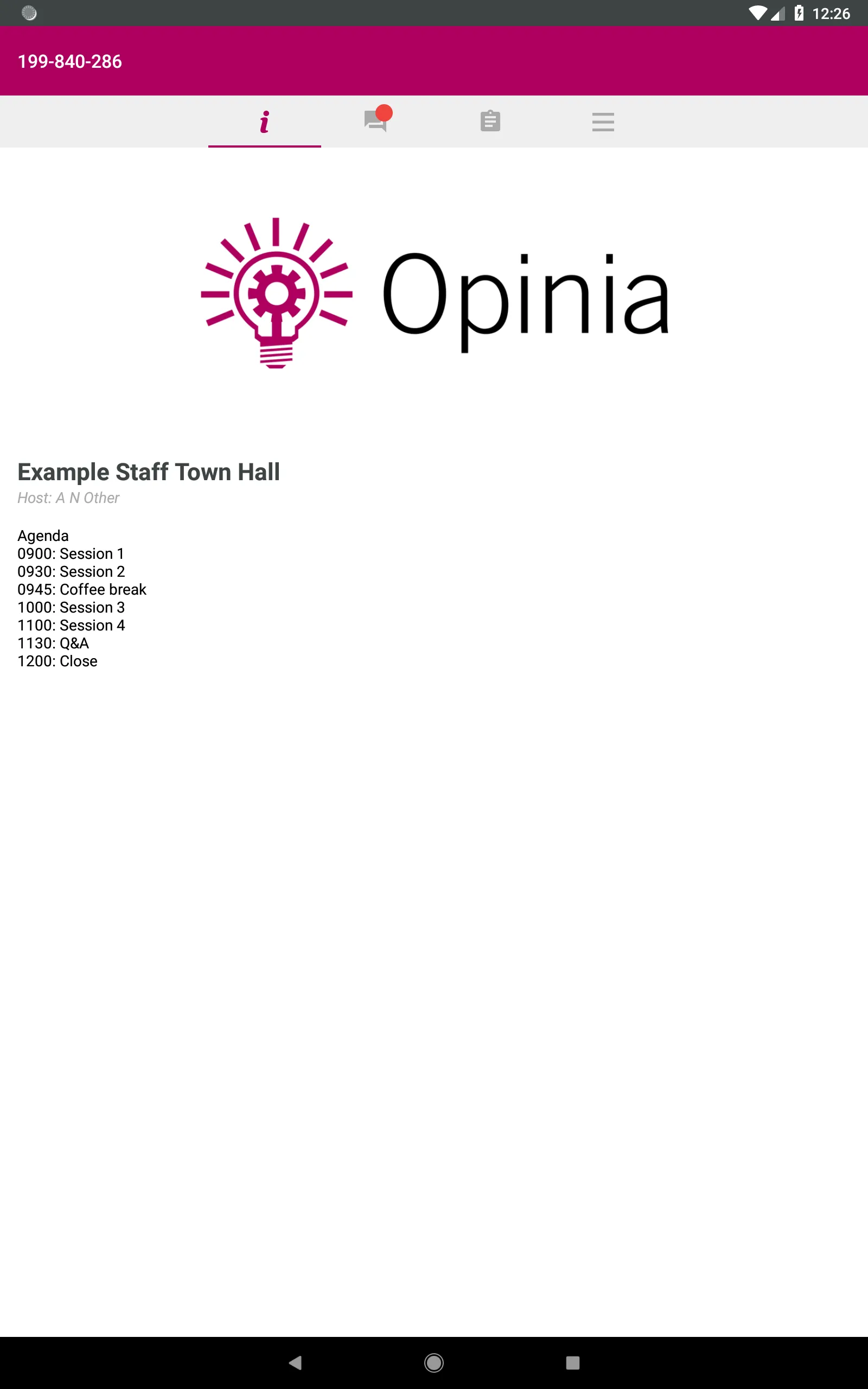 Opinia App | Indus Appstore | Screenshot