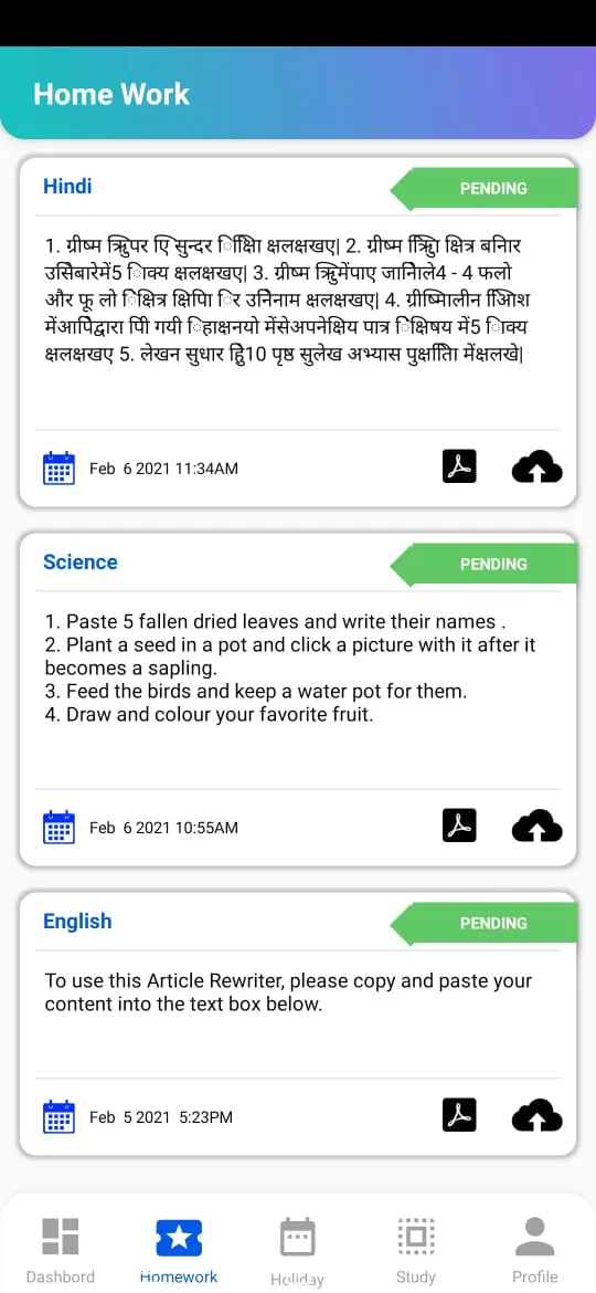 SchoolApp | Indus Appstore | Screenshot