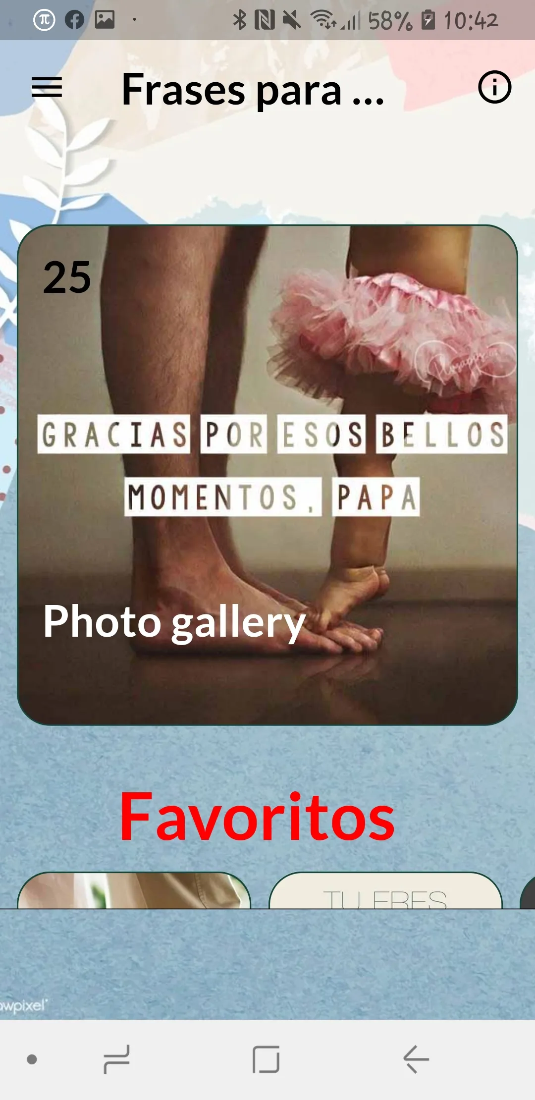 ¡Feliz día papá! Te quiero | Indus Appstore | Screenshot