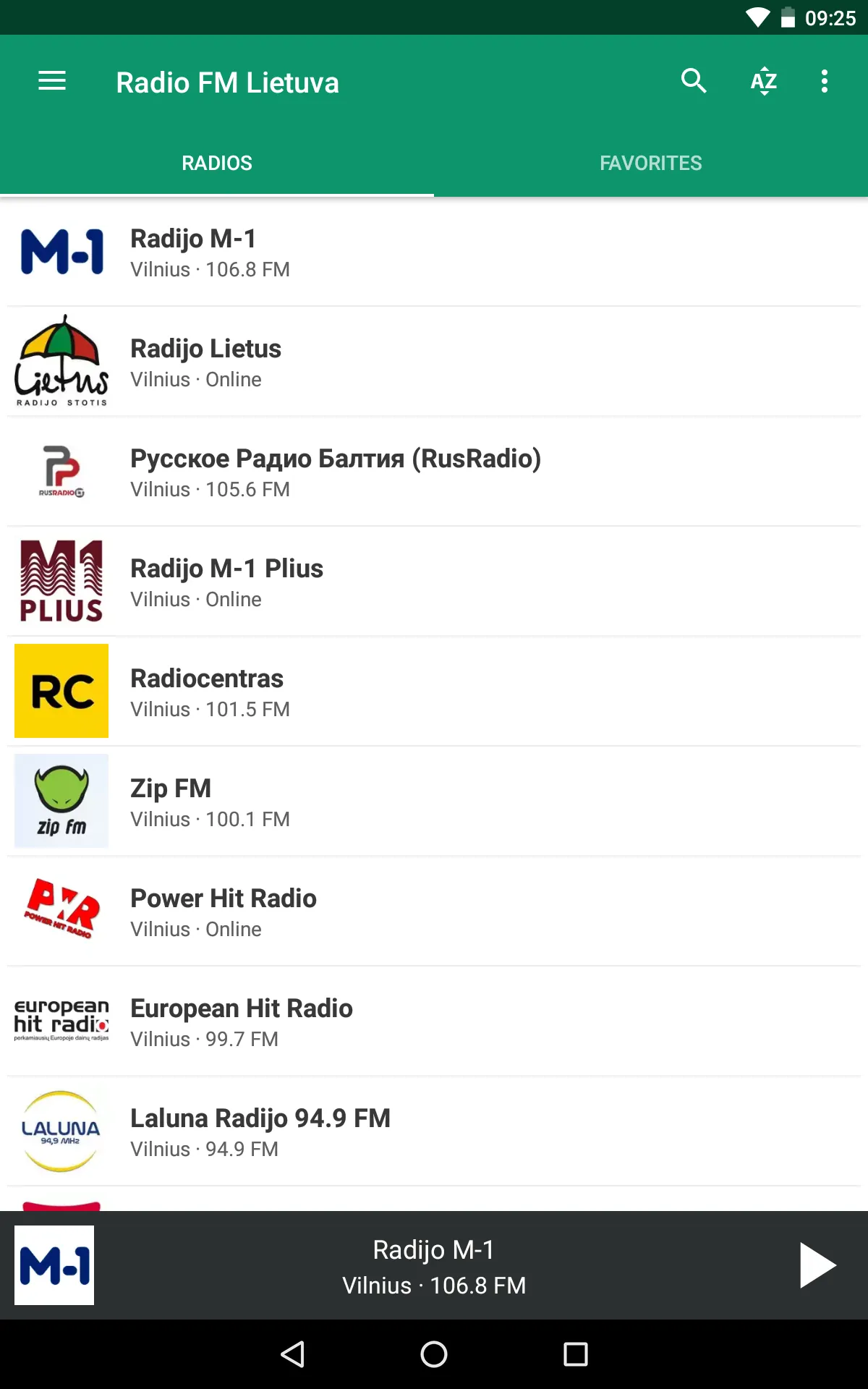 Radio FM Lietuva (Lithuania) | Indus Appstore | Screenshot