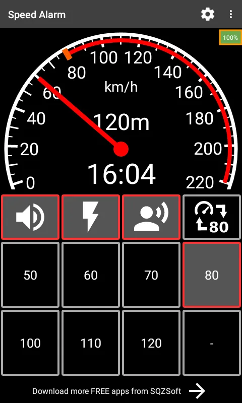 Speed Alarm | Indus Appstore | Screenshot