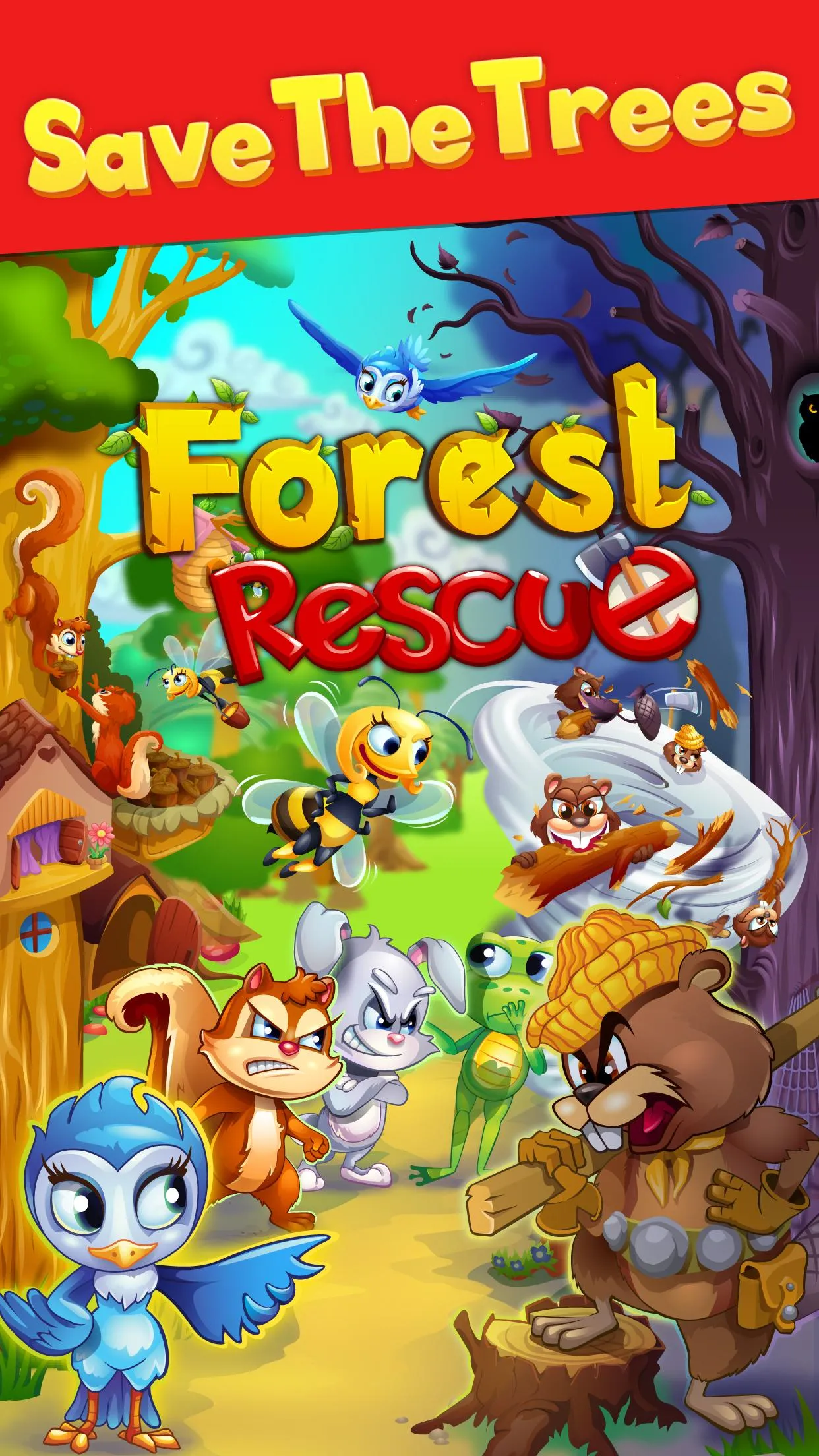 Forest Rescue: Match 3 Puzzle | Indus Appstore | Screenshot