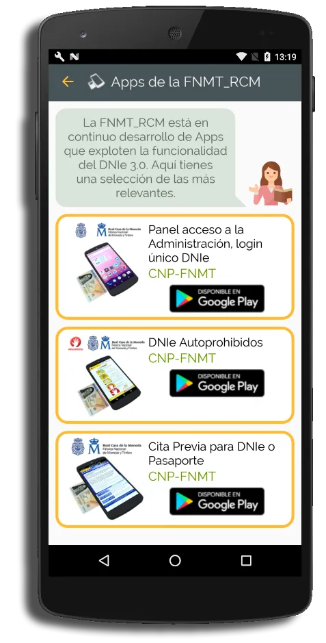 Lector de DNIe para PC, usando | Indus Appstore | Screenshot