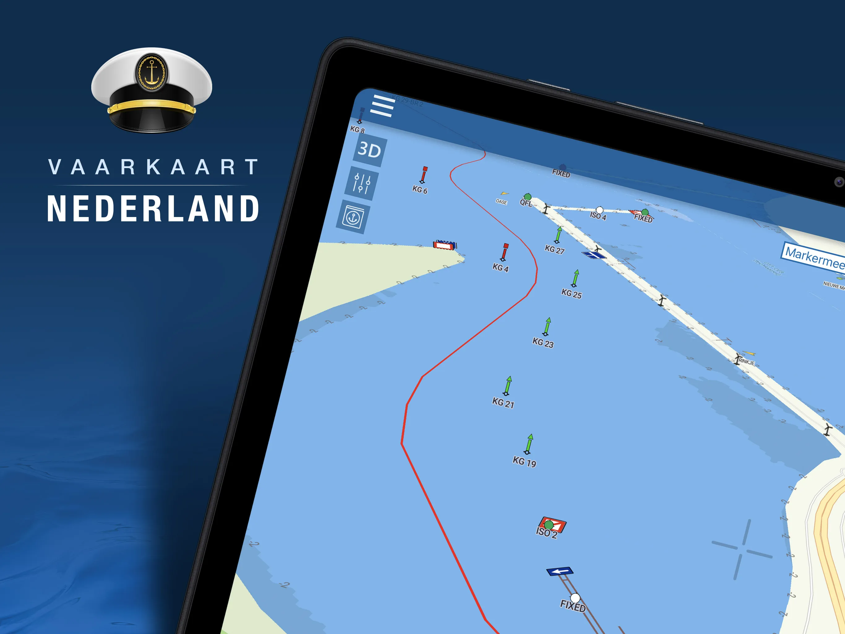 Nautical map (The Netherlands) | Indus Appstore | Screenshot