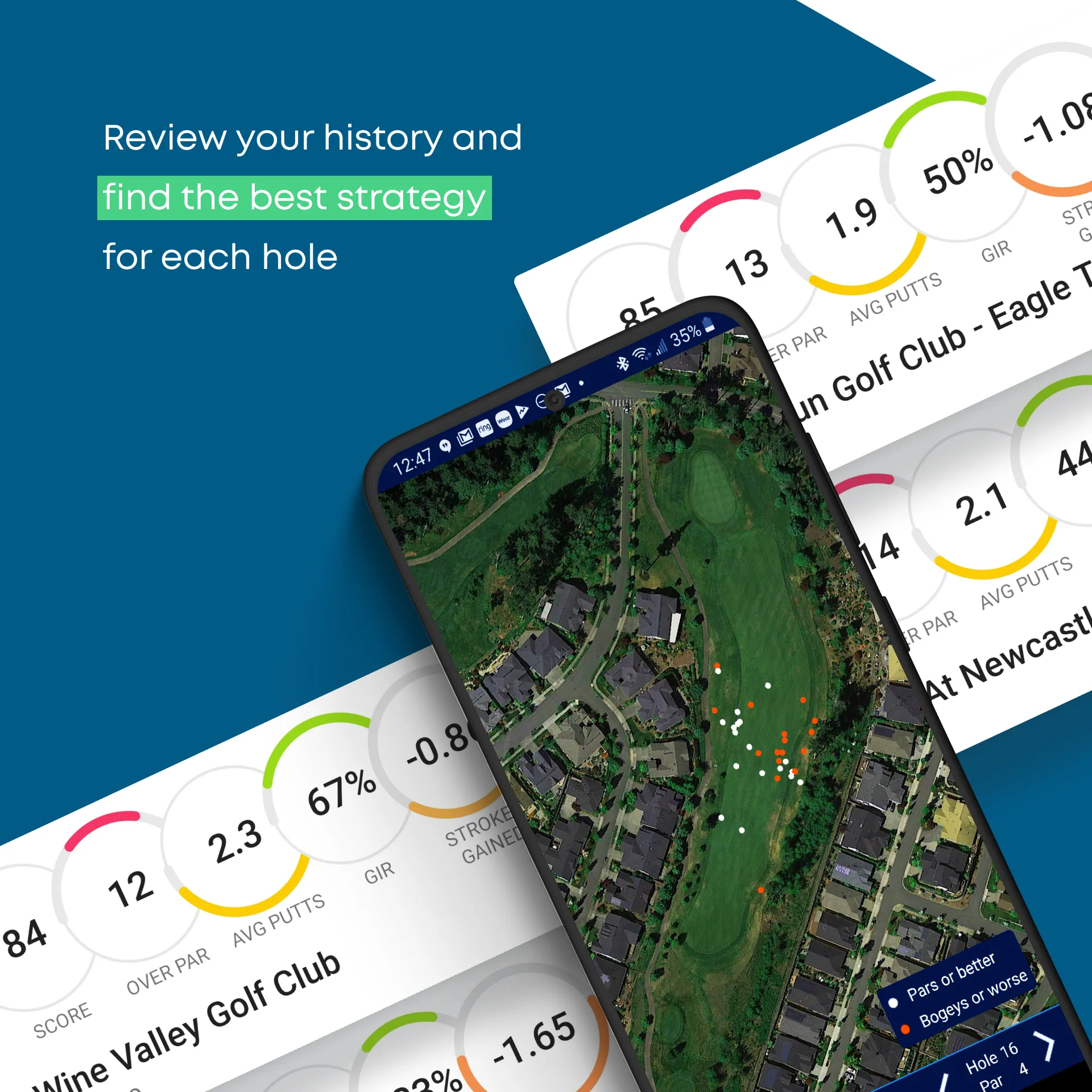 Golf Pad: Golf GPS & Scorecard | Indus Appstore | Screenshot