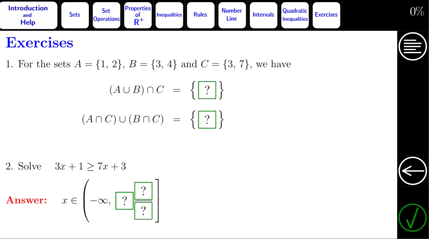 Algebra Tutorial 4 | Indus Appstore | Screenshot