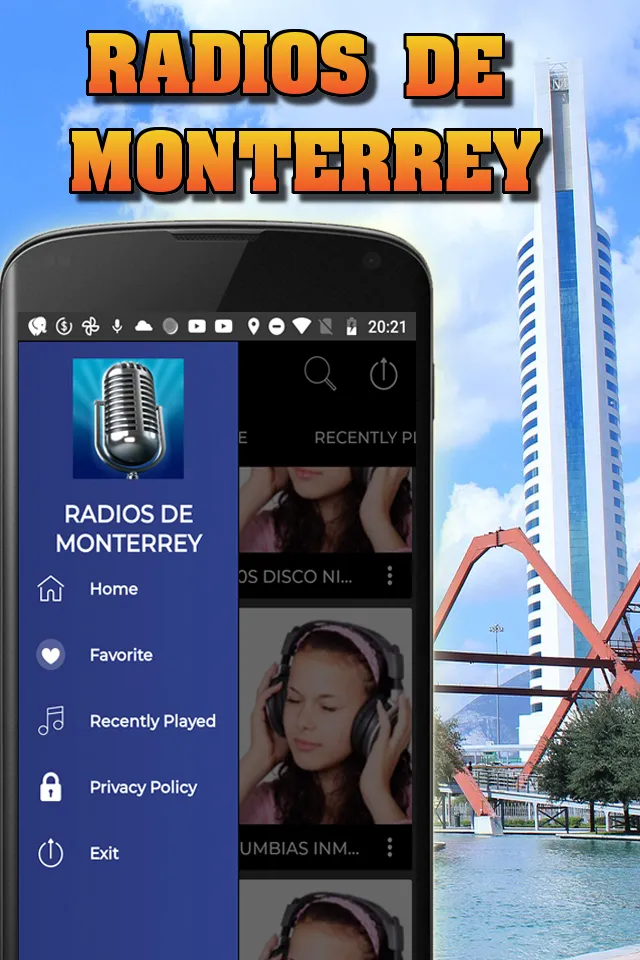 Monterrey radio stations | Indus Appstore | Screenshot