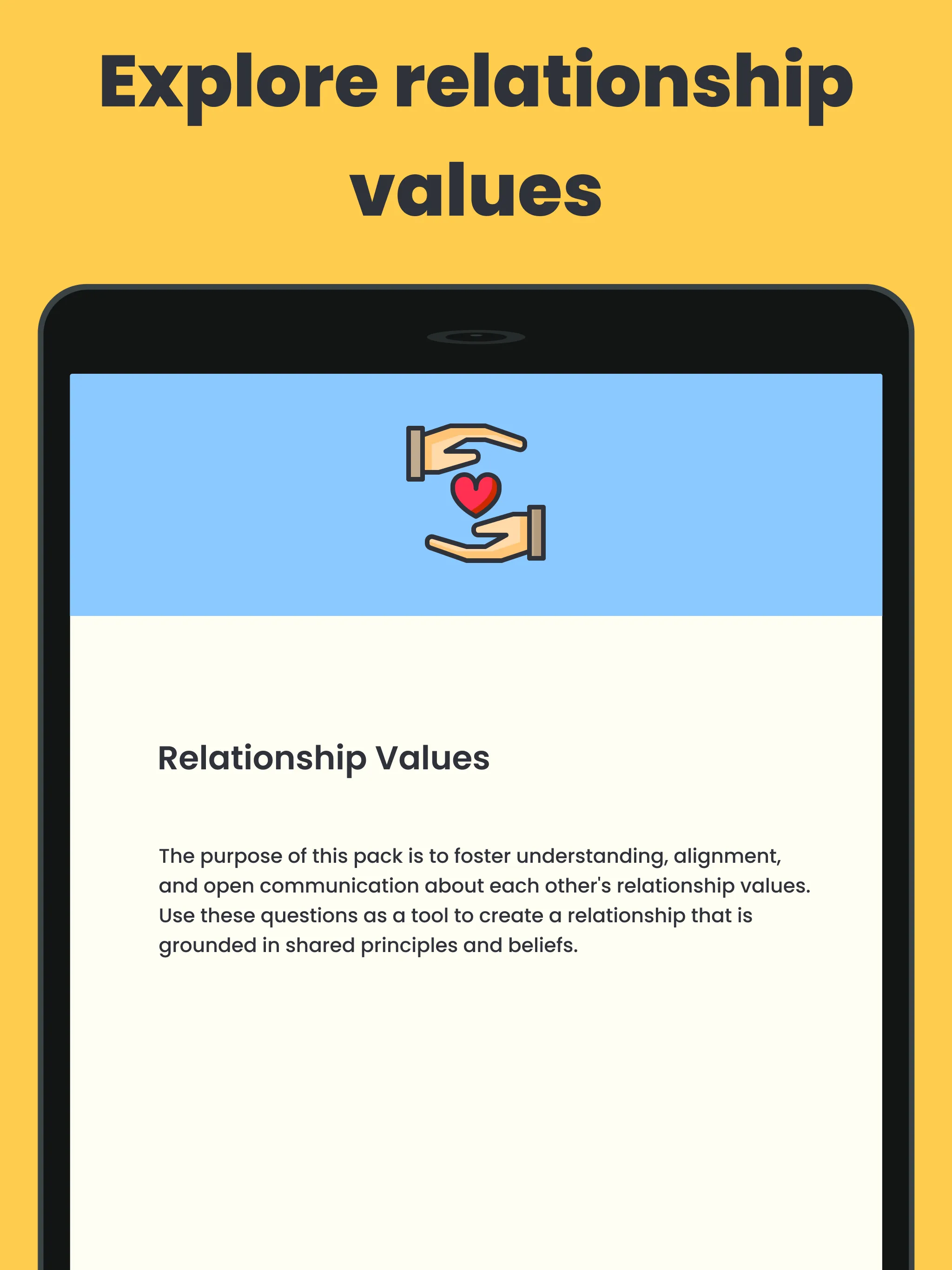 Deeper Talks: Relationships | Indus Appstore | Screenshot