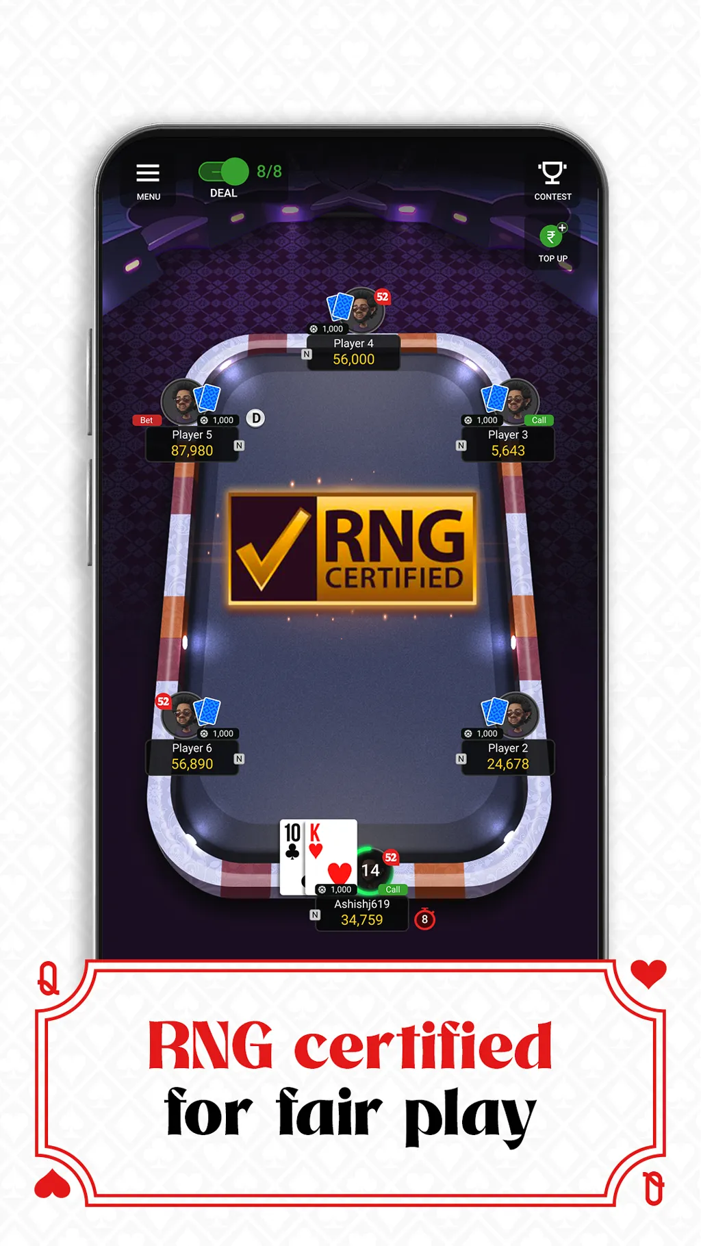 Play Poker Games Online Adda52 | Indus Appstore | Screenshot