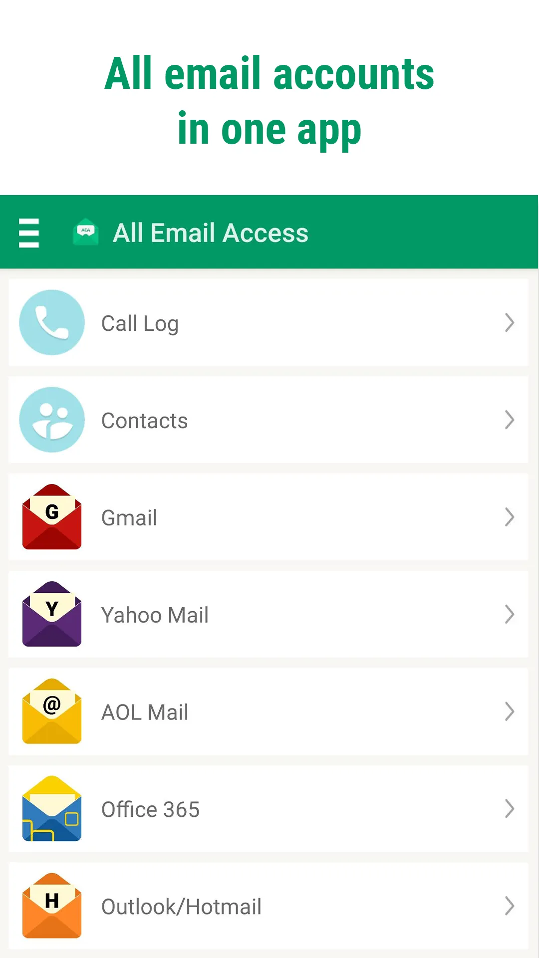 All Email Access: Mail Inbox | Indus Appstore | Screenshot