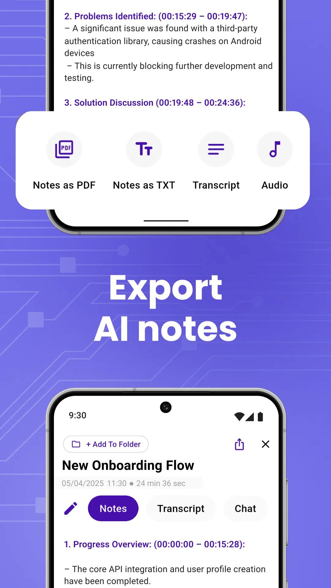 Instant AI Notes & Transcript | Indus Appstore | Screenshot