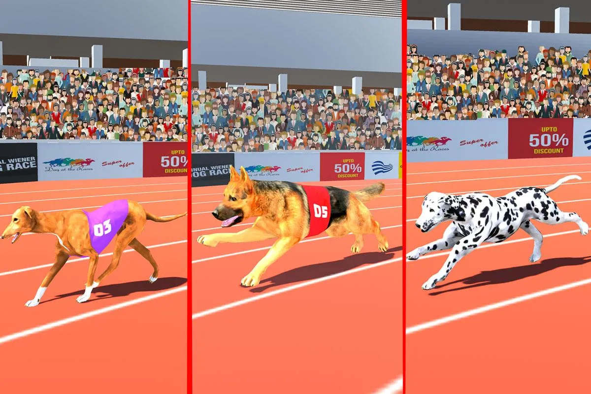 Dog Race Game: Dog Racing 3D | Indus Appstore | Screenshot