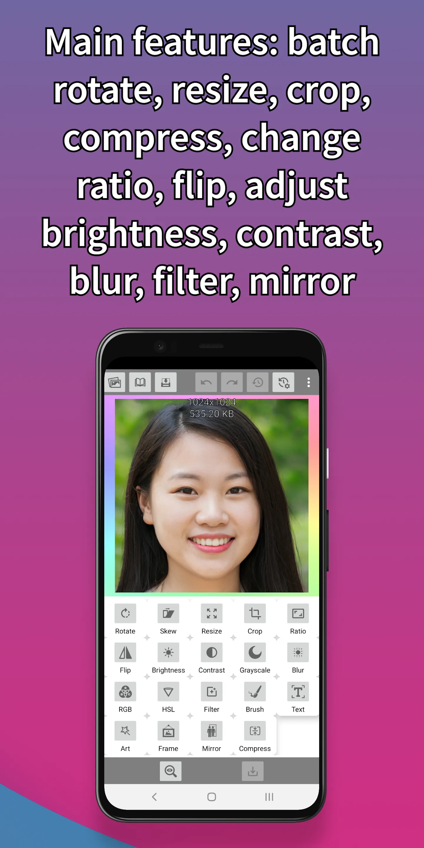Batch Photo Editor | Indus Appstore | Screenshot