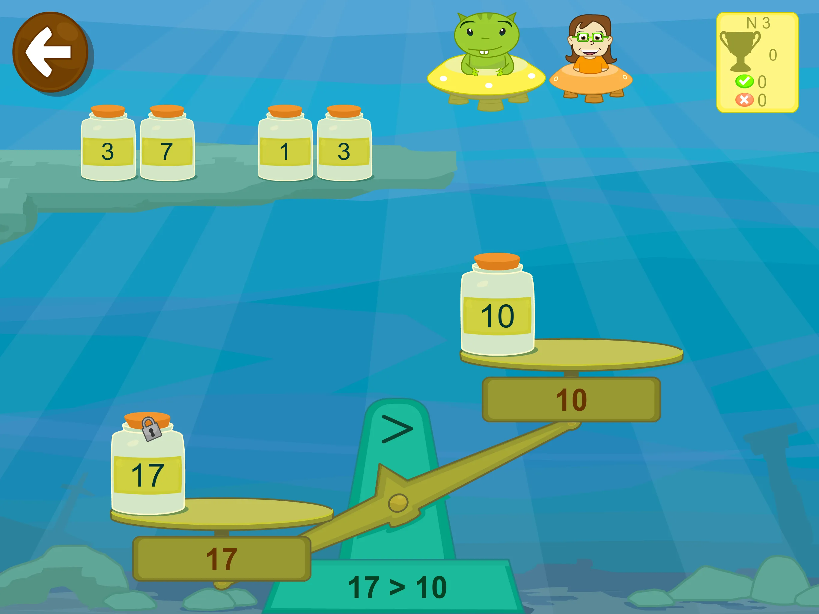 Matemáticas con Grin I 4,5,6 | Indus Appstore | Screenshot