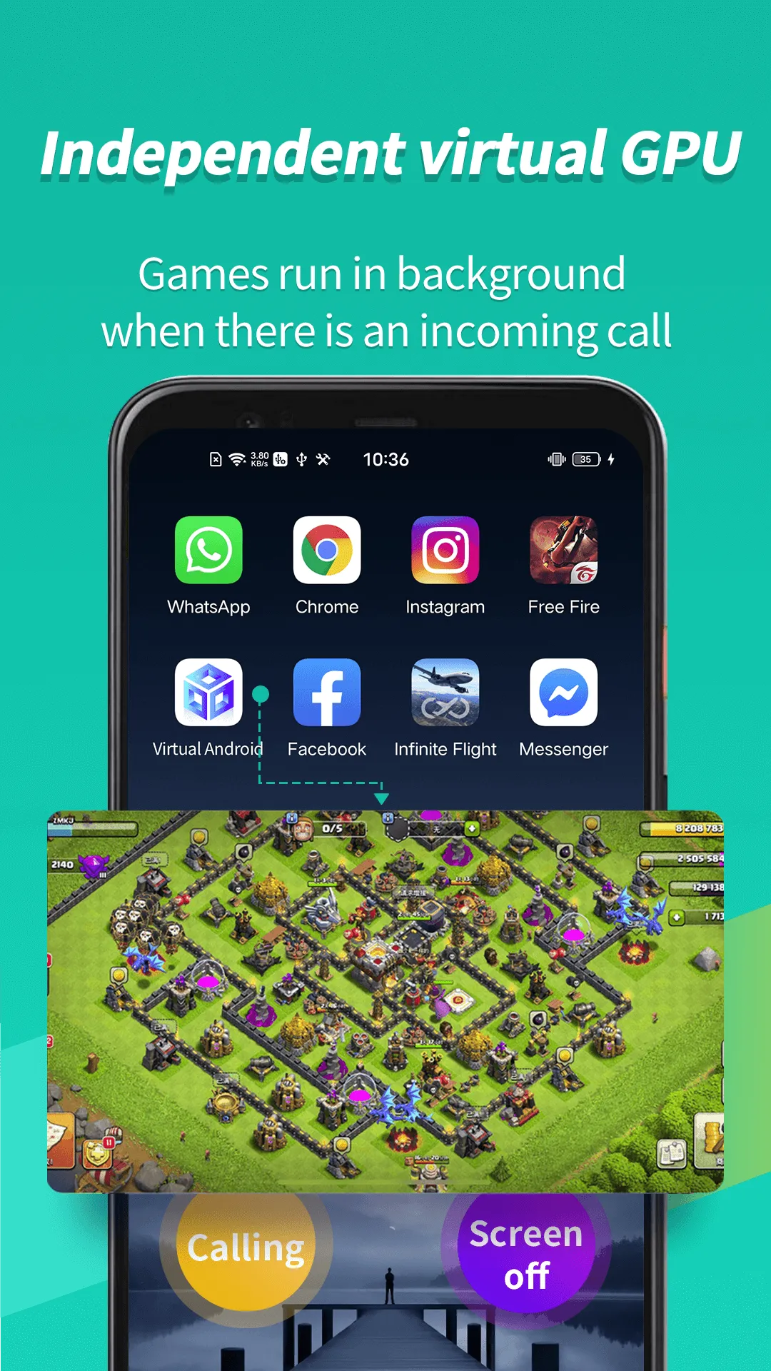 Virtual Android -Android Clone | Indus Appstore | Screenshot
