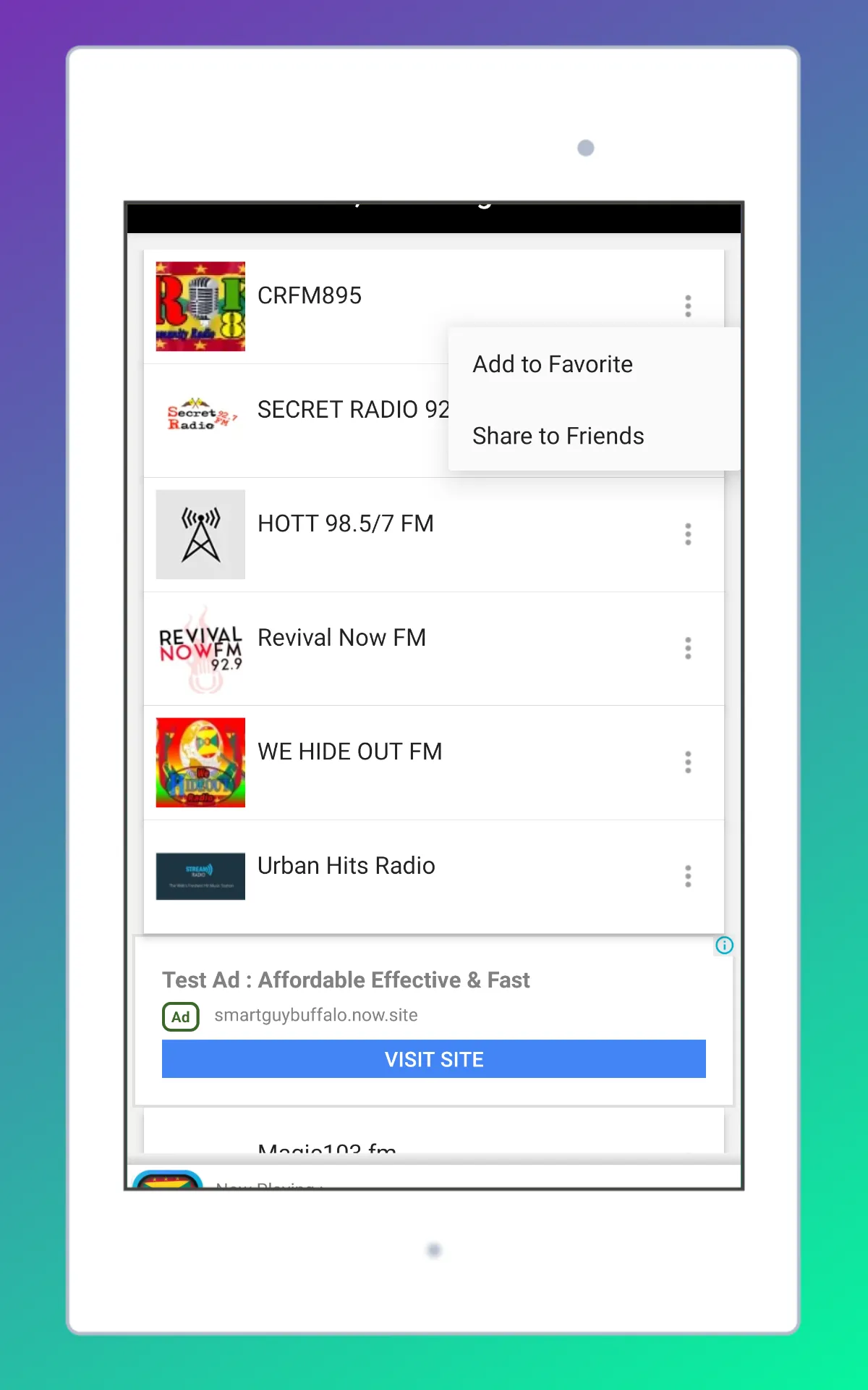 Radio Grenada FM: Radio Online | Indus Appstore | Screenshot