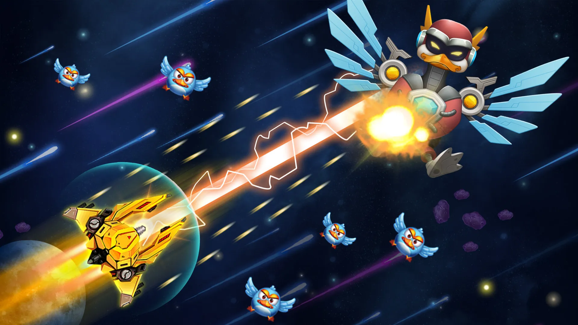 Chicken Attack: Galaxy Shooter | Indus Appstore | Screenshot