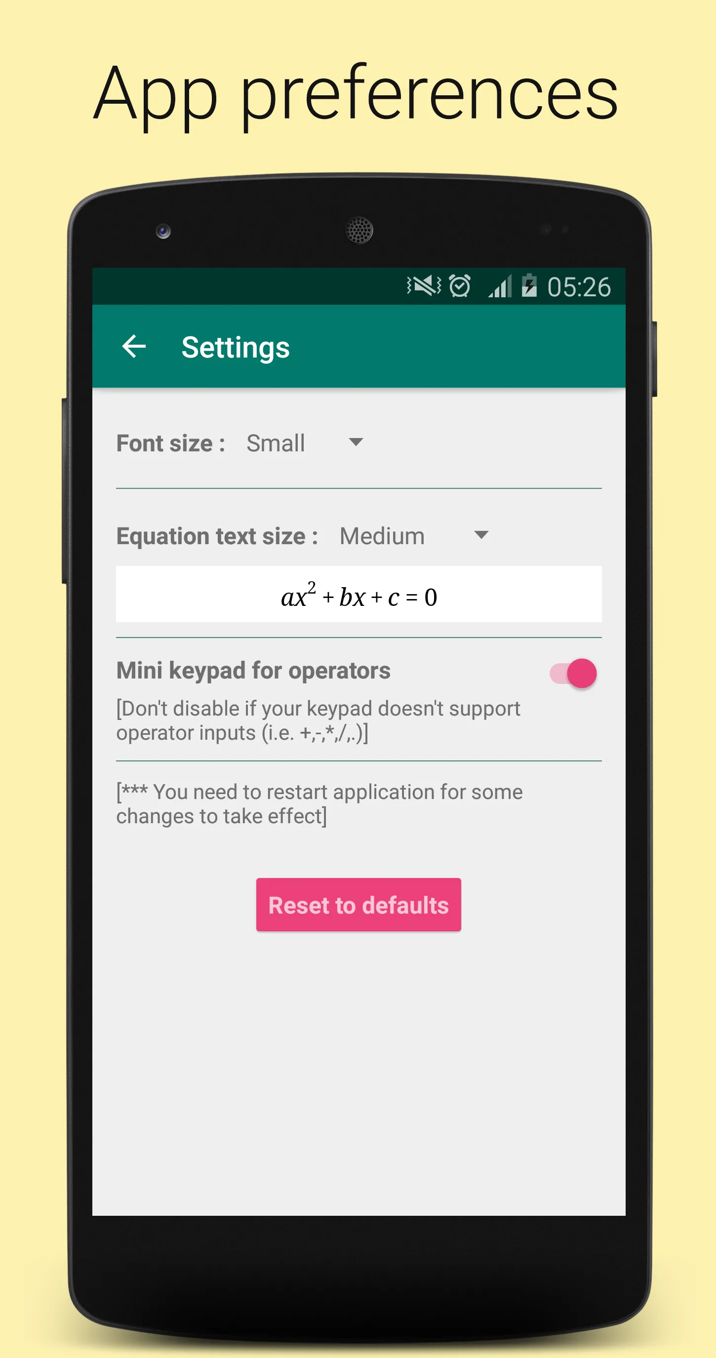 Quadratic Equation Solver | Indus Appstore | Screenshot