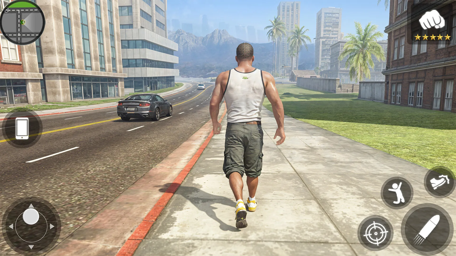 Rope City Gangster Open World | Indus Appstore | Screenshot