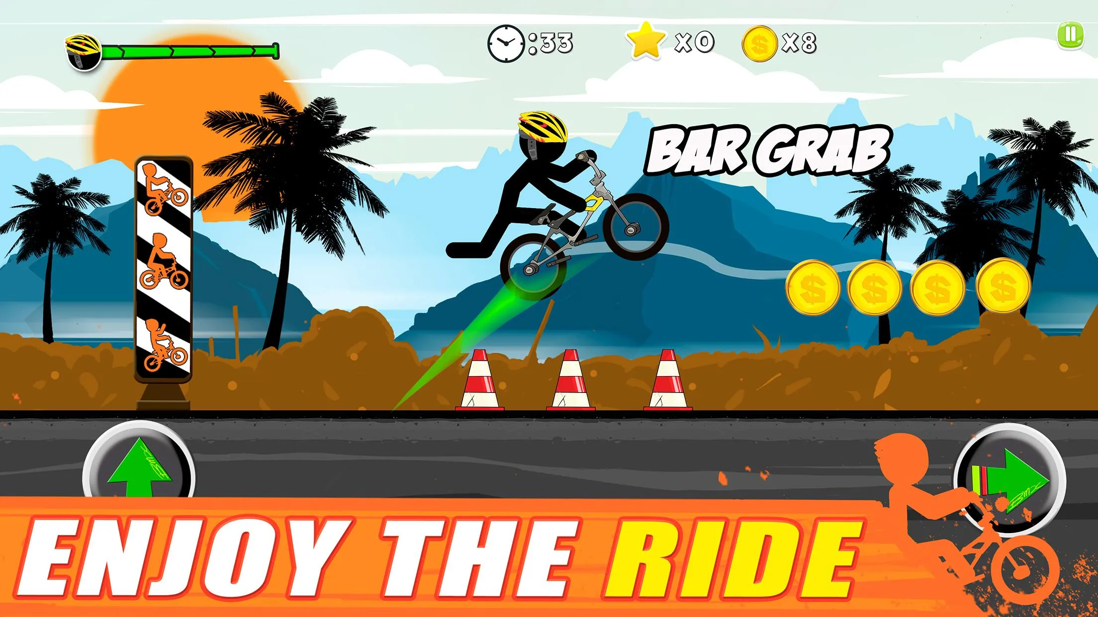 Stickman Bike : Pro Ride | Indus Appstore | Screenshot