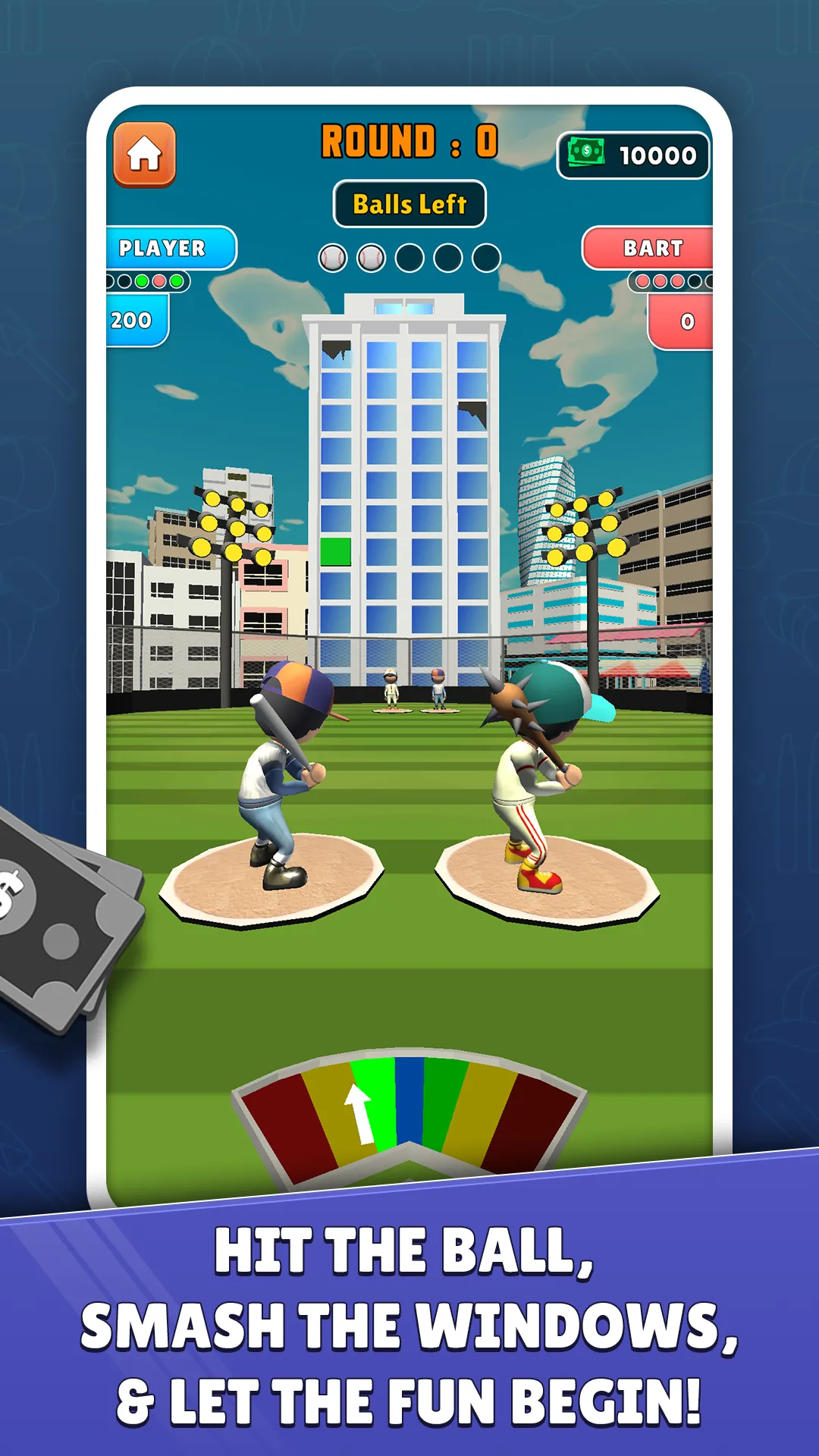 Base Ball Bash | Indus Appstore | Screenshot