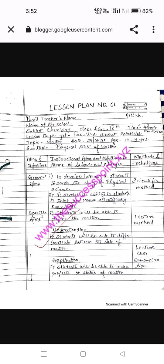 B.Ed Notes & Lesson Plans | Indus Appstore | Screenshot