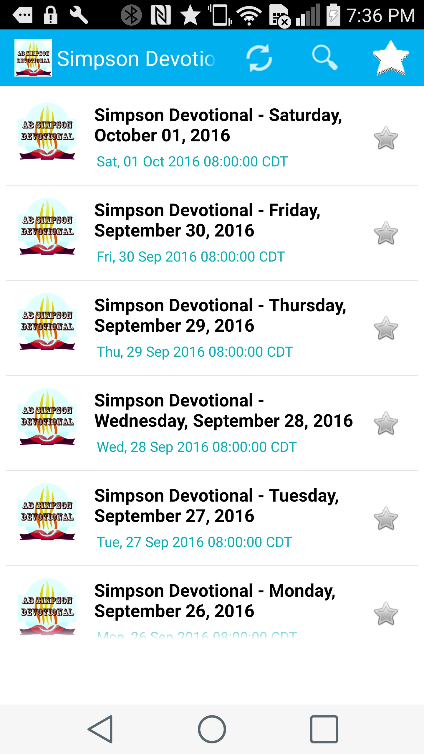 AB Simpson's Devotionals | Indus Appstore | Screenshot