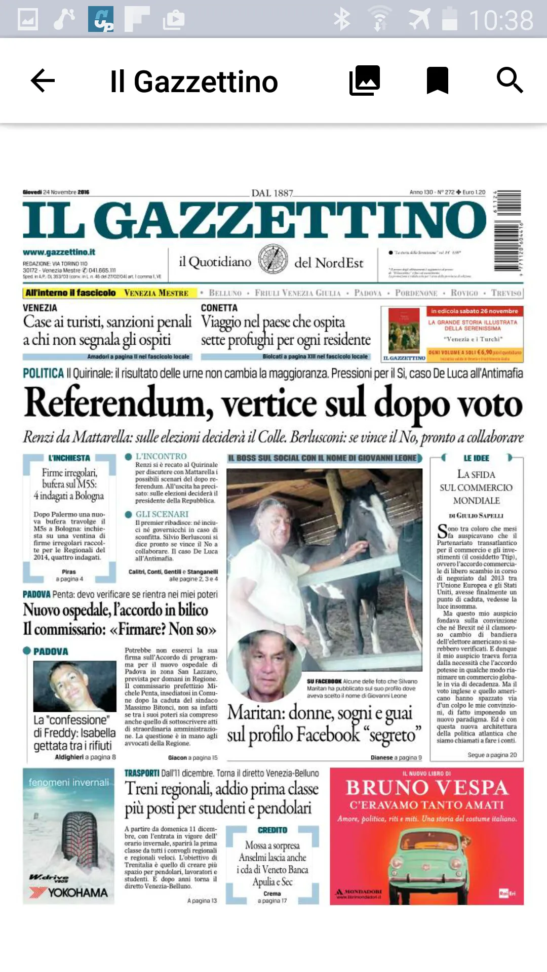 Il Gazzettino | Indus Appstore | Screenshot