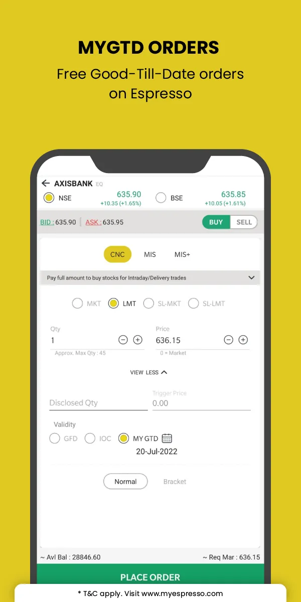 Espresso - Stocks, F&O, Demat | Indus Appstore | Screenshot