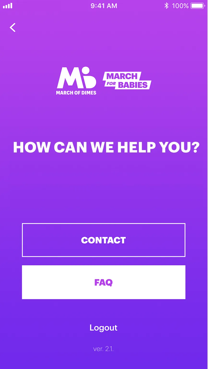 March for Babies for Android | Indus Appstore | Screenshot