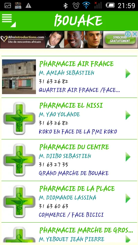 Pharmacie de Garde CI et Prix | Indus Appstore | Screenshot