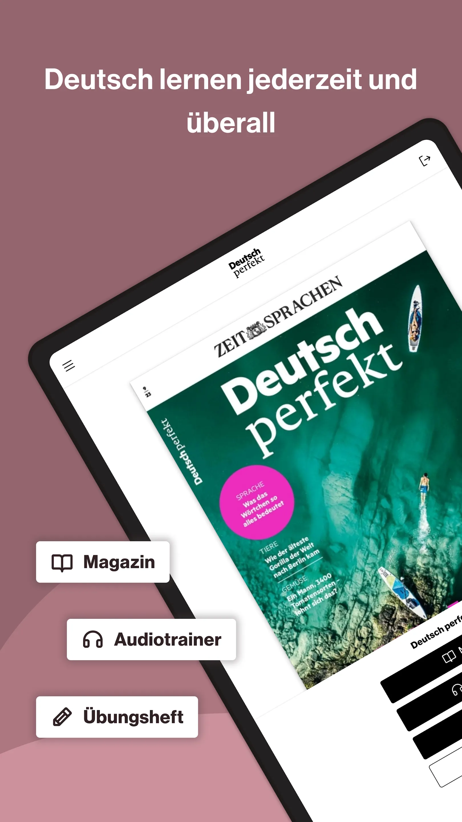 Deutsch perfekt lernen | Indus Appstore | Screenshot