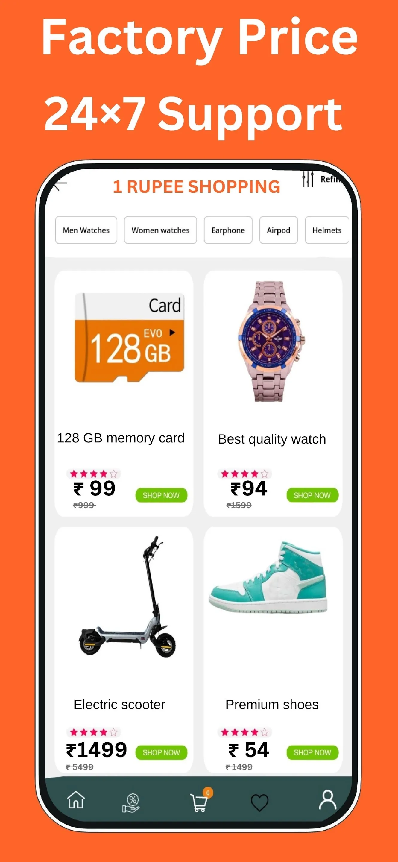 Wholesale Price Shopping App | Indus Appstore | Screenshot