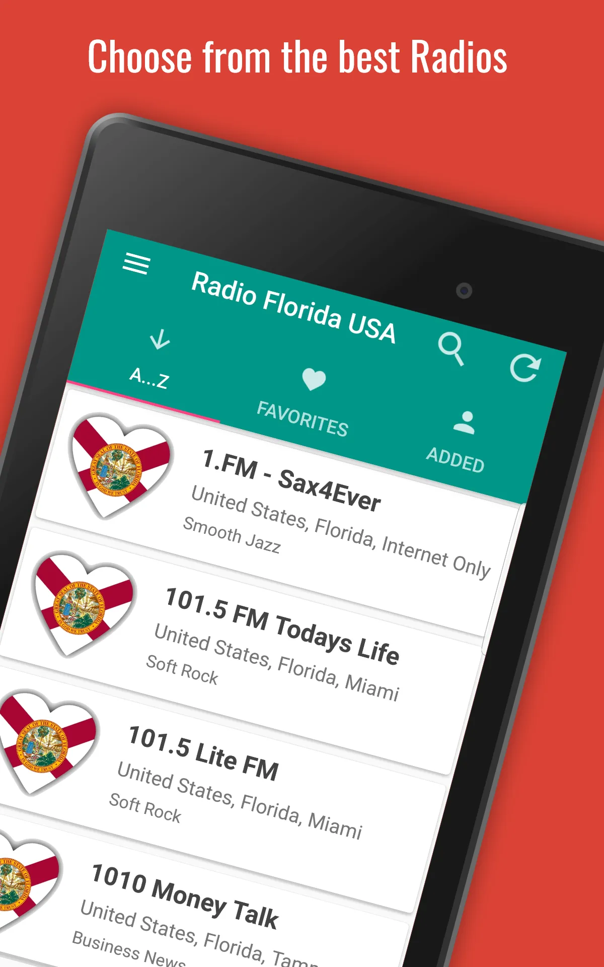 Florida Radio Stations | Indus Appstore | Screenshot