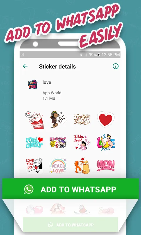 Chat Stickers-WaStickersApps | Indus Appstore | Screenshot