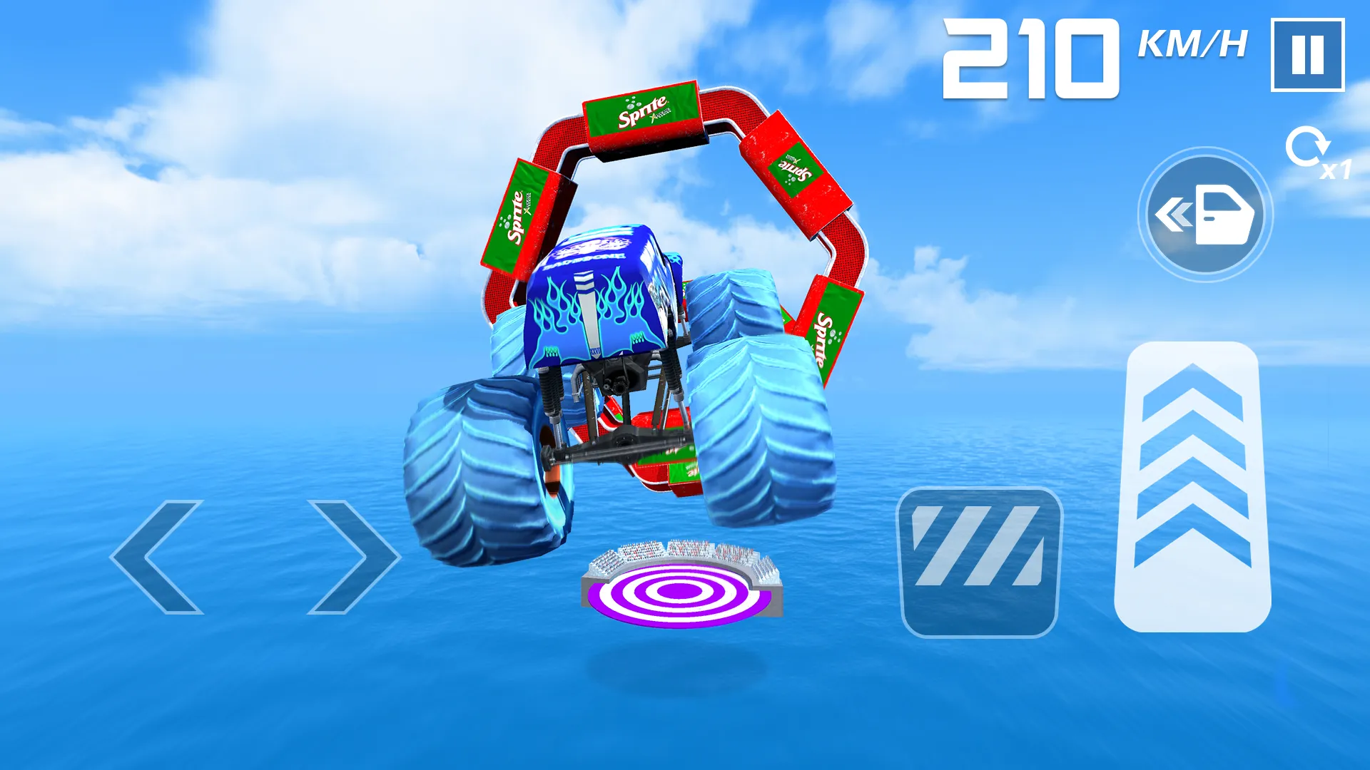 Car Games: Monster Truck Stunt | Indus Appstore | Screenshot