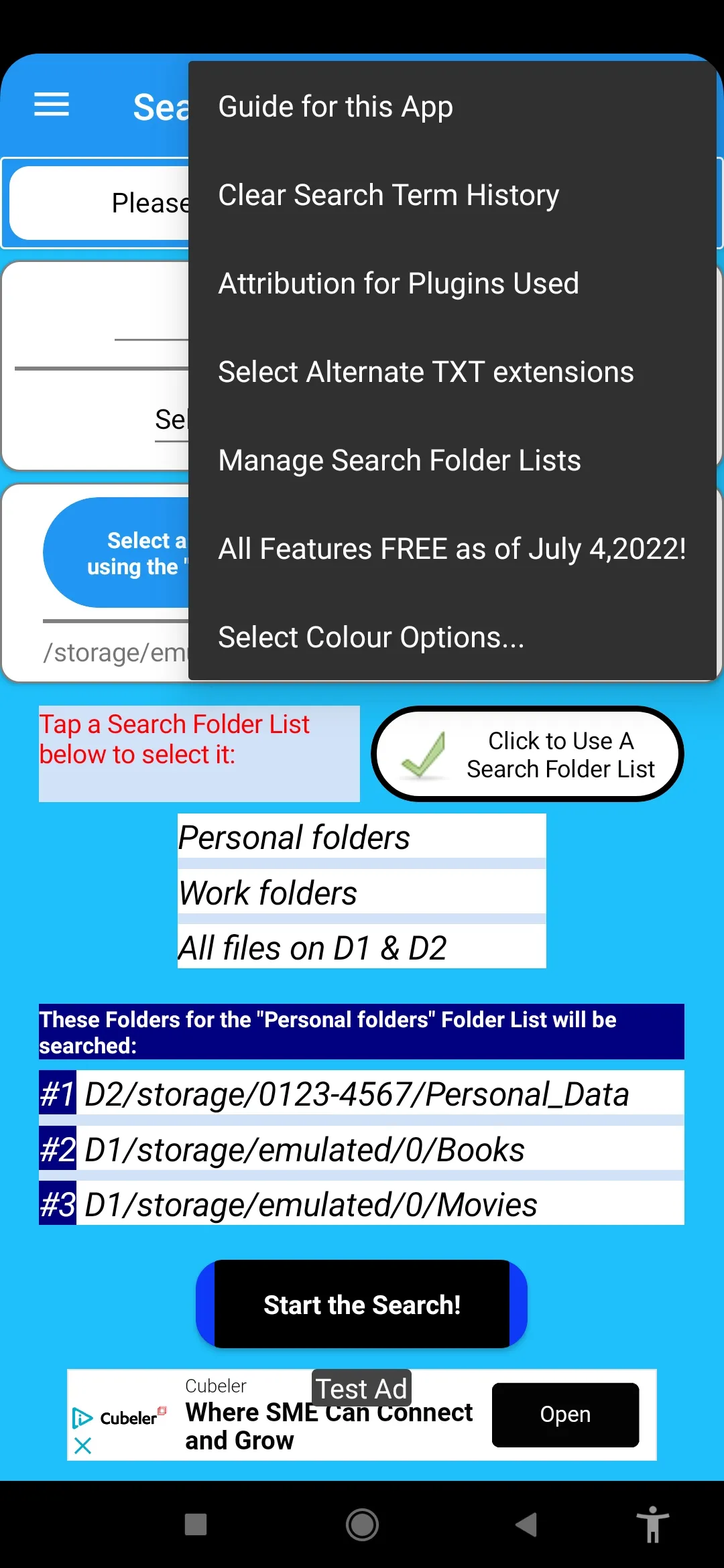 FindWiz Text Search | Indus Appstore | Screenshot