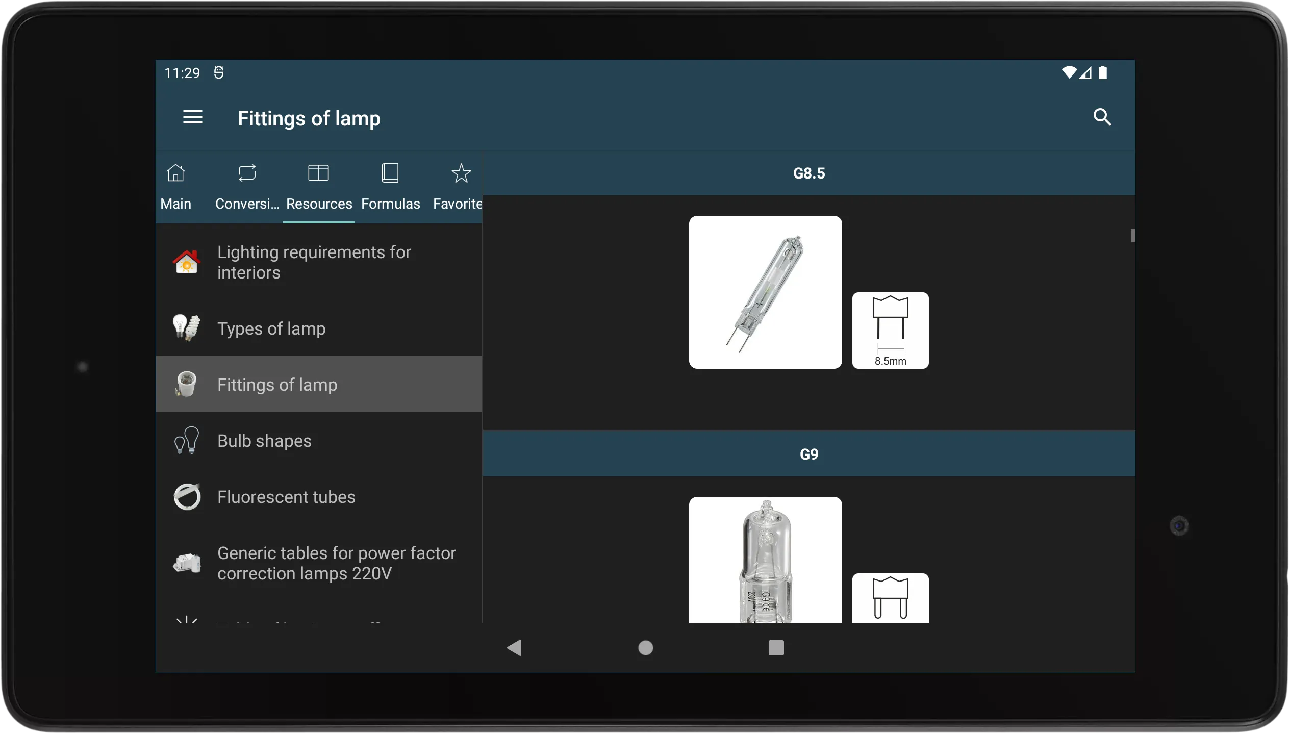 Lighting Calculations | Indus Appstore | Screenshot