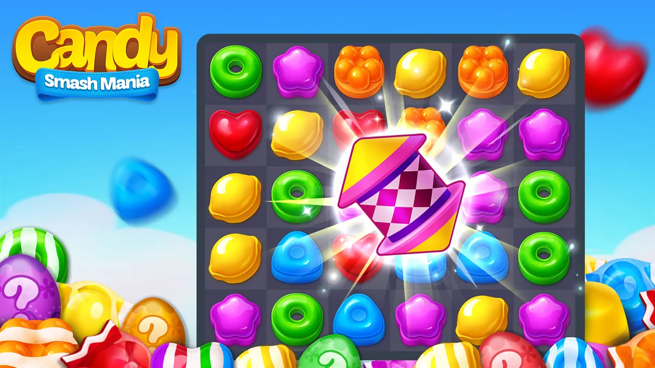 Candy Smash Mania: Match 3 Pop | Indus Appstore | Screenshot