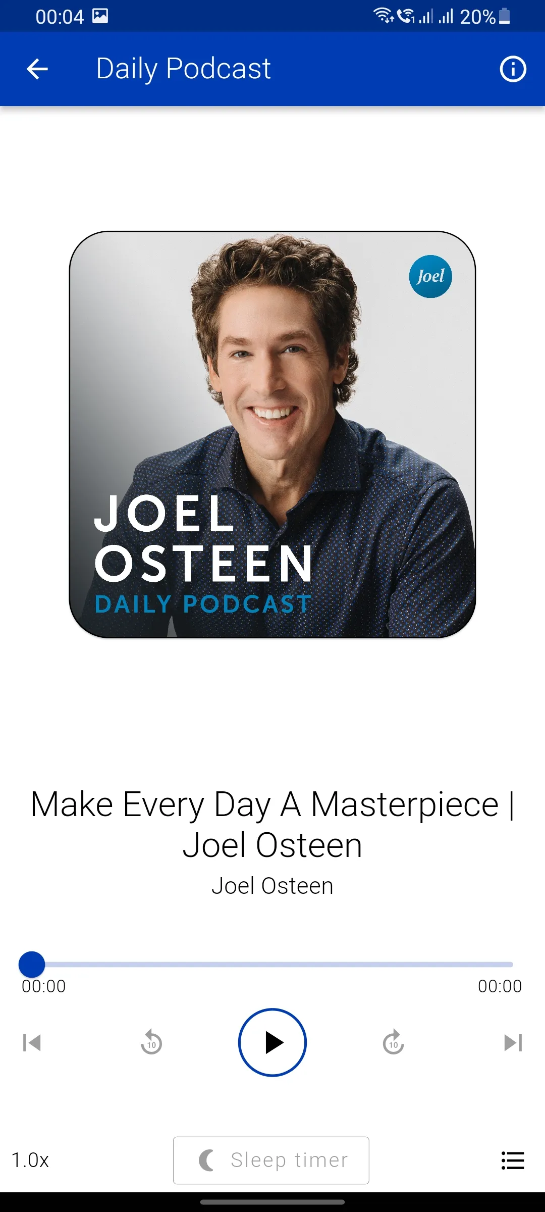 Joel Osteen Daily Devotionals | Indus Appstore | Screenshot